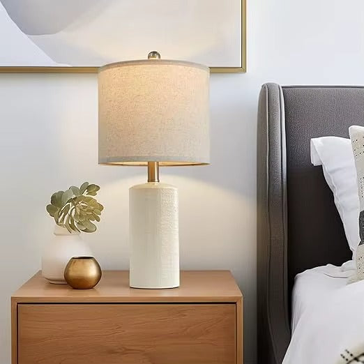 Minimalist Fabric Desk Lamp – Eye Protection Reading Light