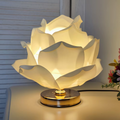 Modern Oval Crystal LED Table Lamp – Eye-Caring Bedroom Light
