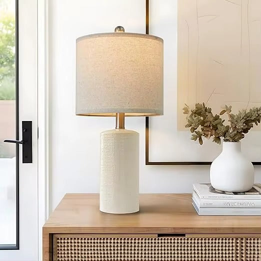 Minimalist Fabric Desk Lamp – Eye Protection Reading Light