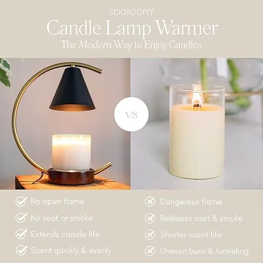 Adjustable Moon Shape Table Lamp – Wax Bronze & Black Metal Shade