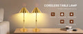 Modern Gold USB Table Lamp – Rechargeable Bedside Night Light